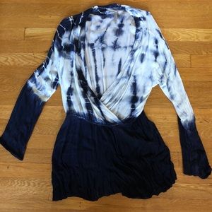 LF tie dye romper